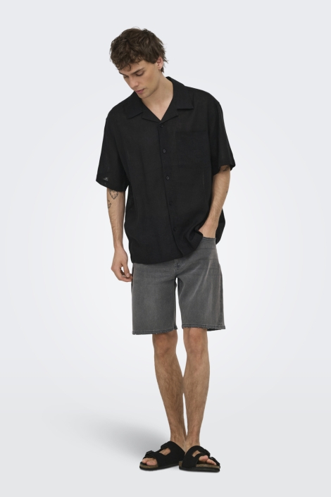 Only & Sons grijze heren korte broek | Model