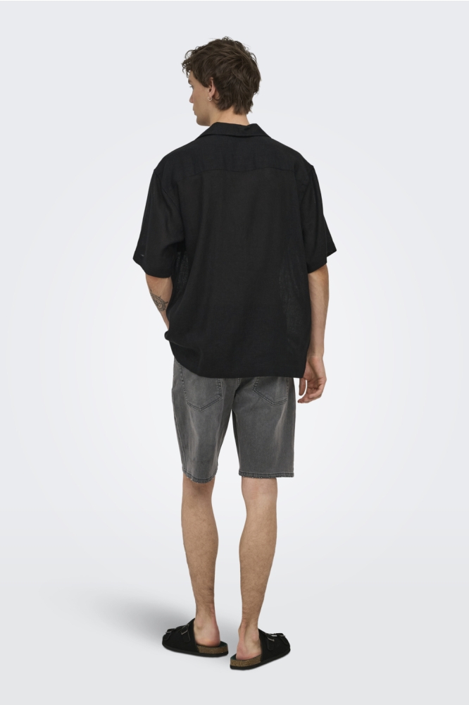 Only & Sons grijze heren korte broek | Model