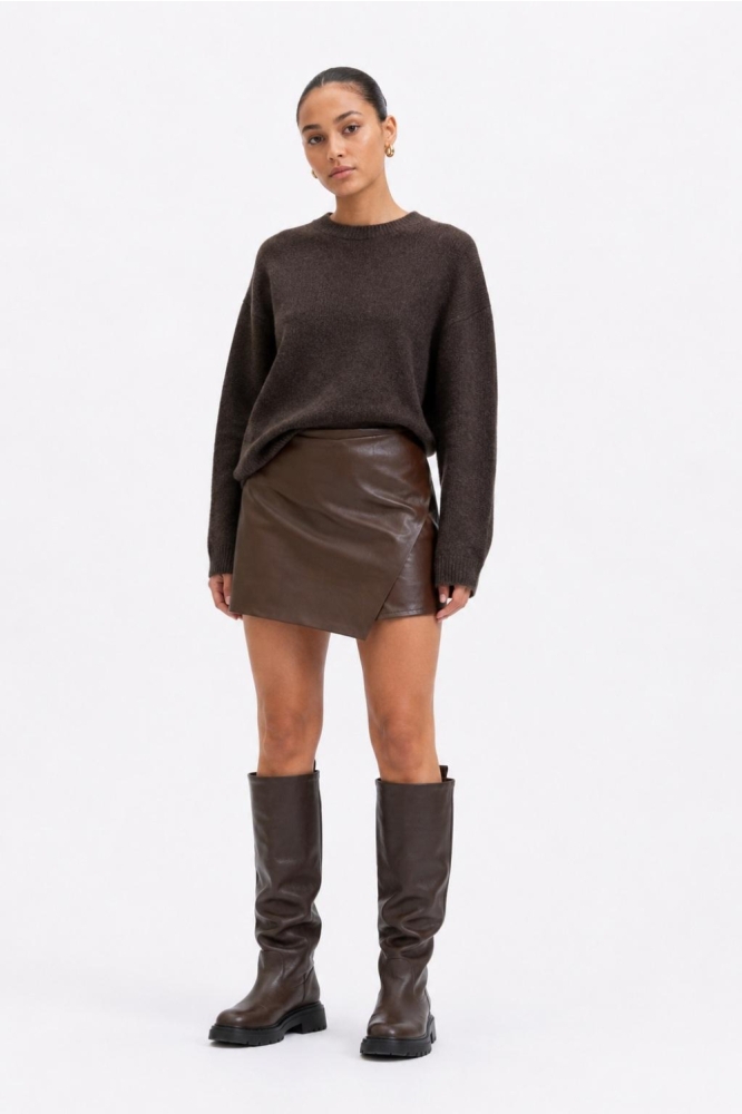 Noisy may bruine dames korte broek | Model