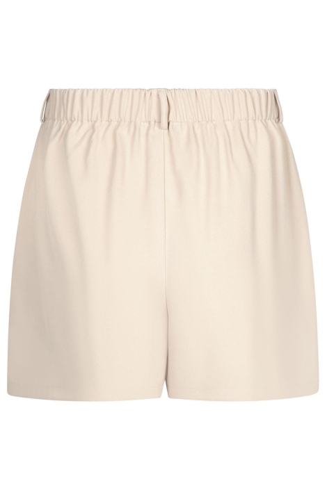 Ydence beige dames korte broek | Achteraanzicht