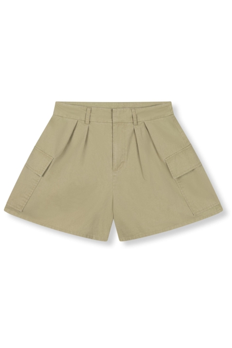 Refined Department groene dames korte broek | Vooraanzicht
