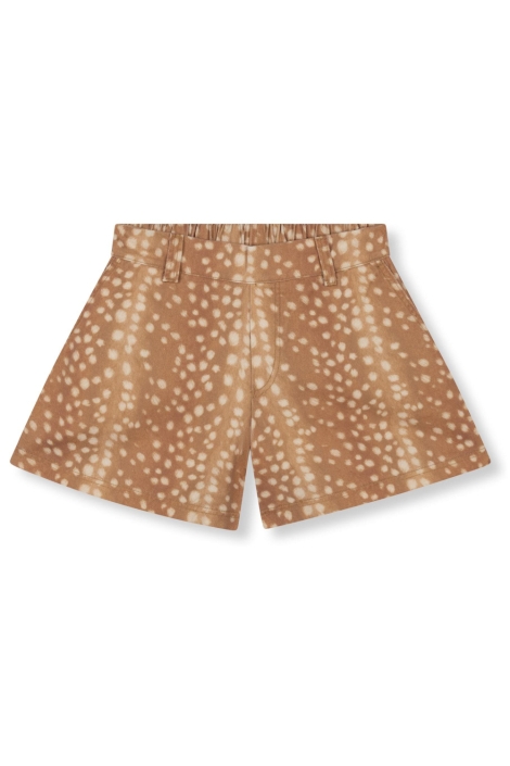 Refined Department camel dames korte broek | Vooraanzicht