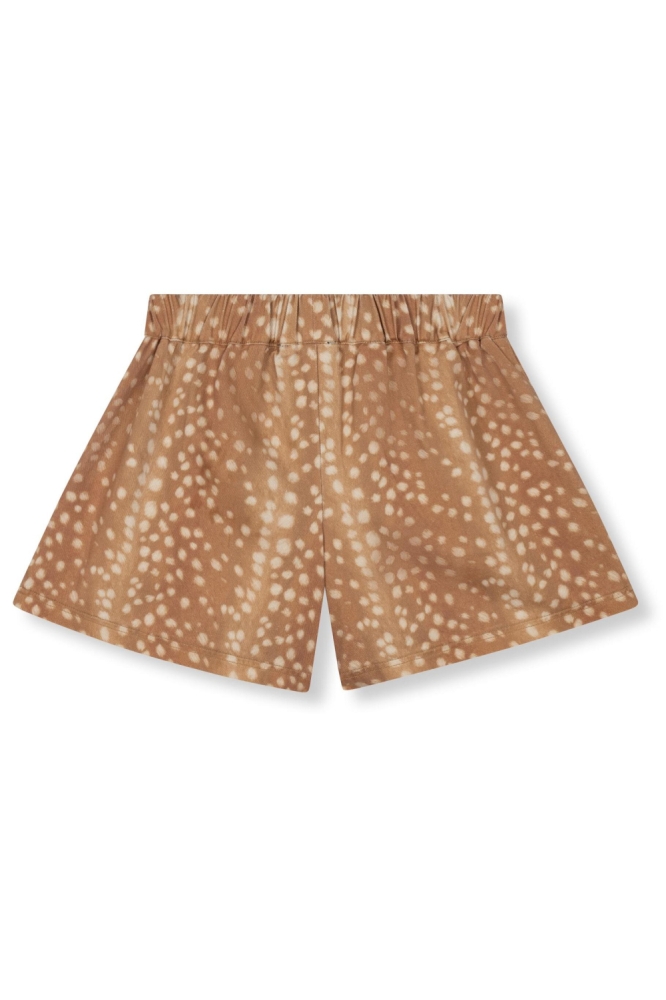 Refined Department camel dames korte broek | Achteraanzicht