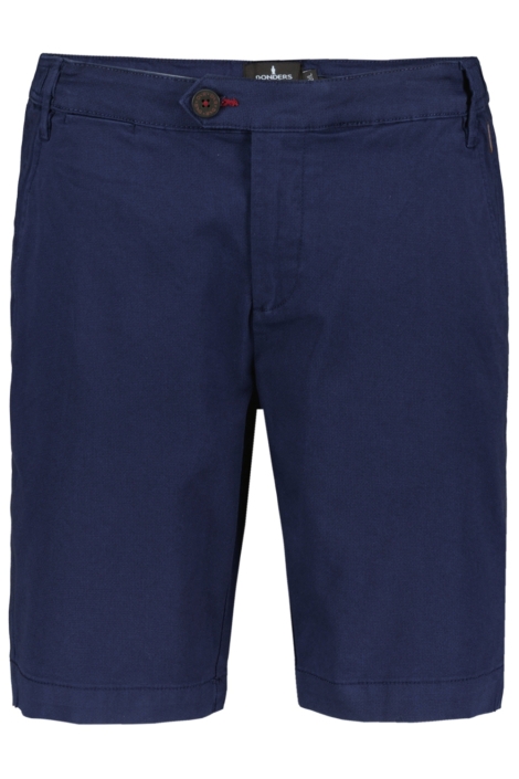 Donders blauwe heren korte broek | Vooraanzicht