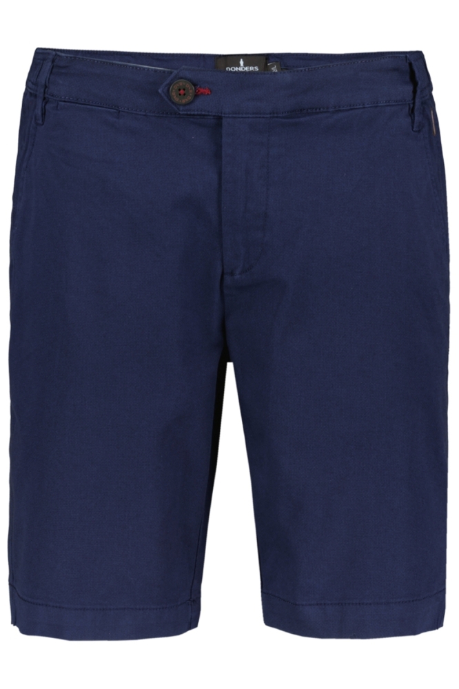 Donders blauwe heren korte broek | Vooraanzicht