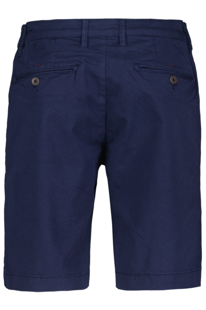 Donders blauwe heren korte broek | Achteraanzicht