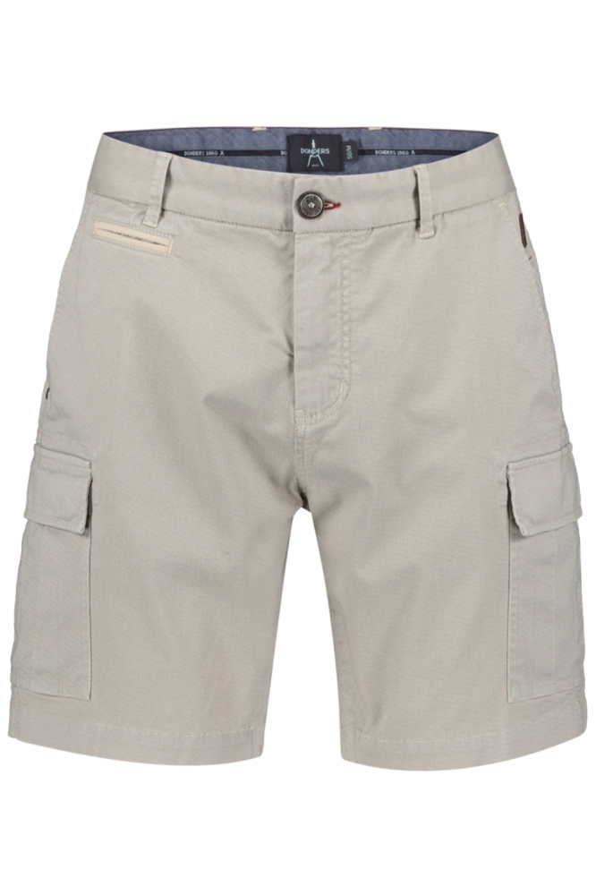 Donders beige heren korte broek | Vooraanzicht