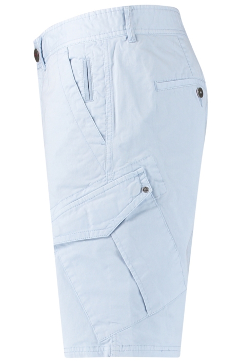Donders blauwe heren korte broek | Zijaanzicht
