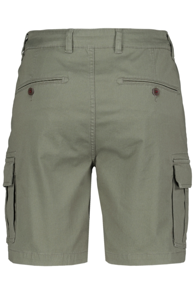 Donders groene heren korte broek | Achteraanzicht