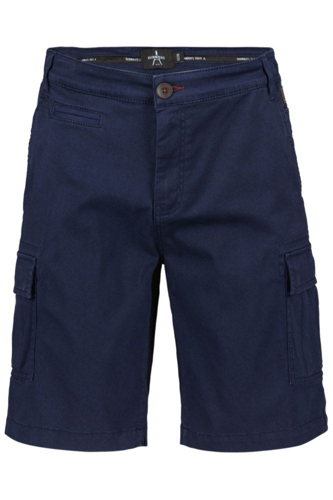 Donders blauwe heren korte broek | Vooraanzicht