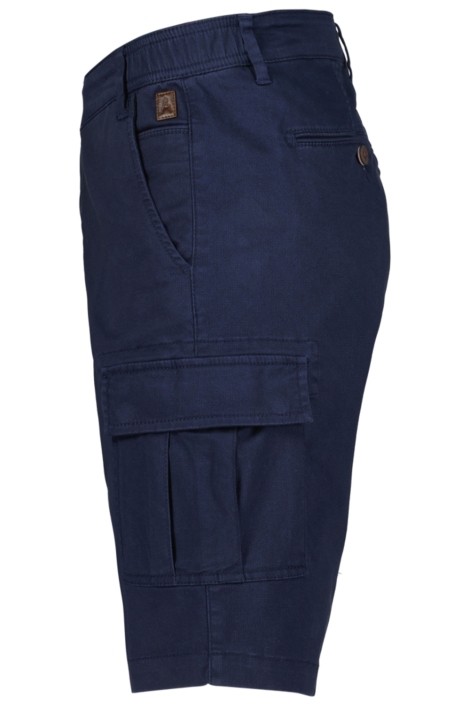 Donders blauwe heren korte broek | Zijaanzicht