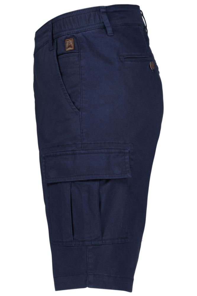 Donders blauwe heren korte broek | Zijaanzicht
