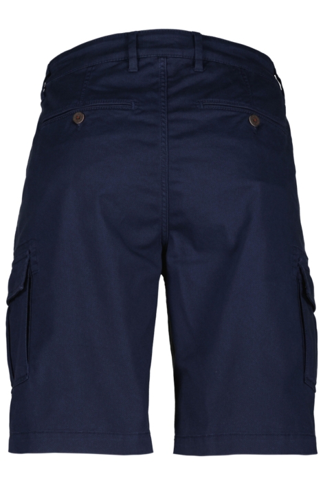 Donders blauwe heren korte broek | Achteraanzicht