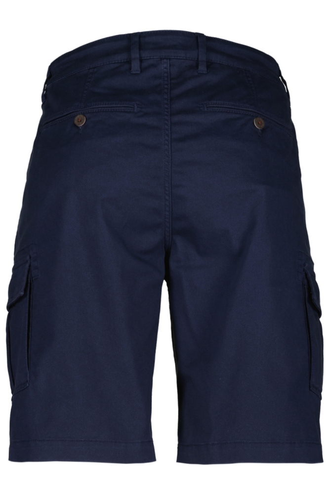 Donders blauwe heren korte broek | Achteraanzicht