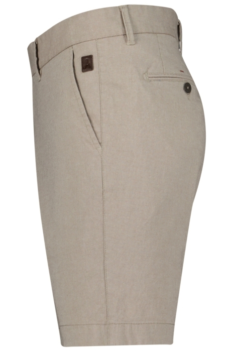 Donders camel heren korte broek | Model zijaanzicht