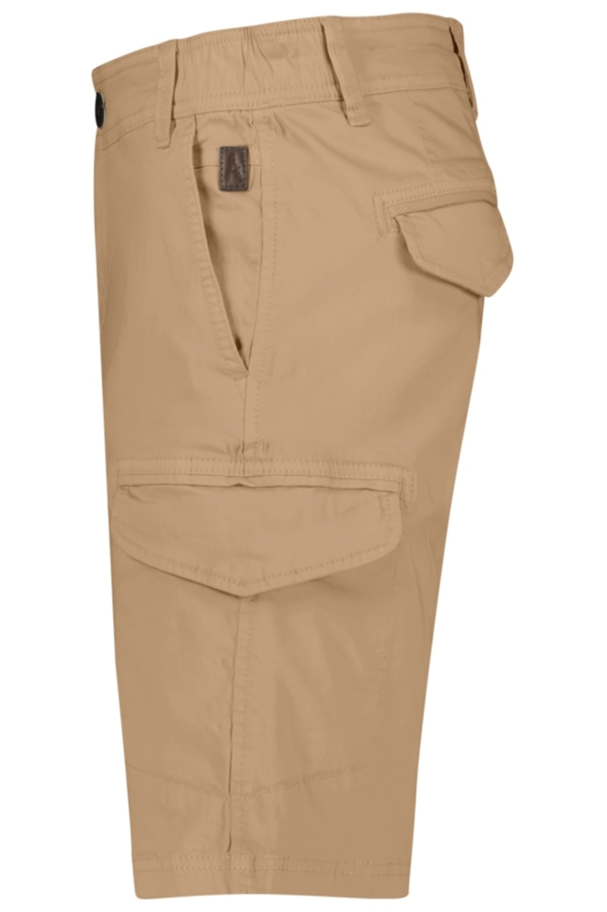 Donders camel heren korte broek | Zijaanzicht