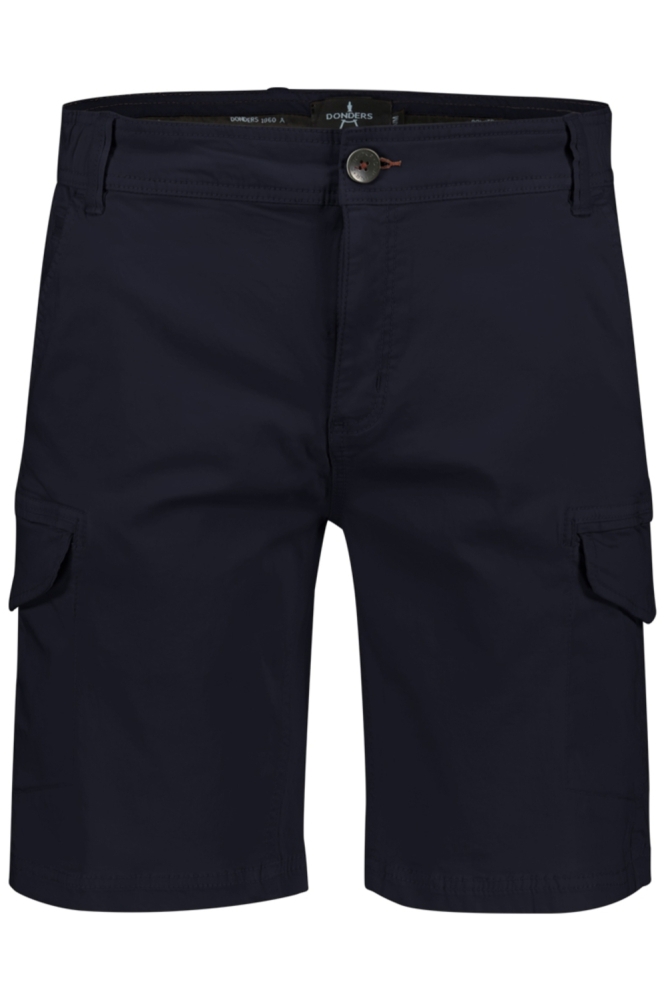 Donders blauwe heren korte broek | Vooraanzicht