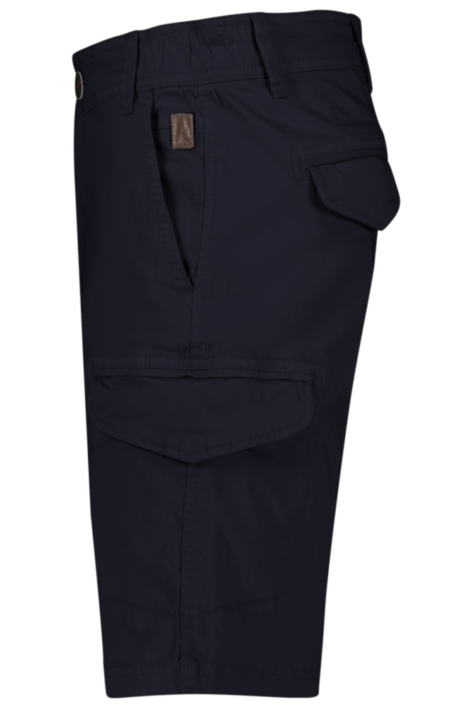 Donders blauwe heren korte broek | Zijaanzicht