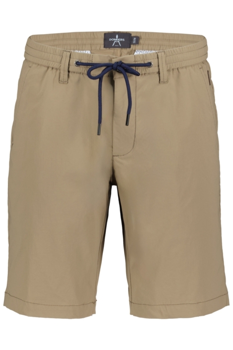 Donders beige heren korte broek | Vooraanzicht