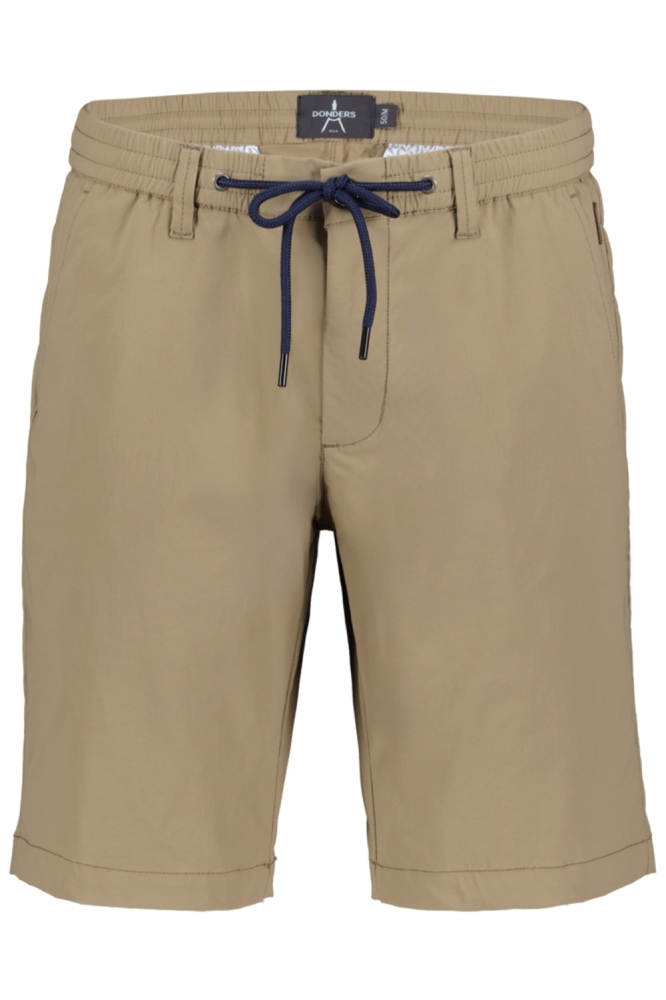 Donders beige heren korte broek | Vooraanzicht