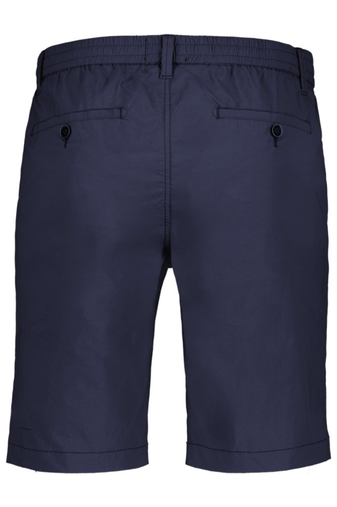 Donders blauwe heren korte broek | Achteraanzicht