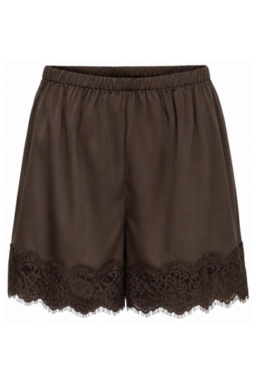Jacqueline de Yong Korte broek JDYALANA MW LACE SHORTS WVN 15387886 Delicioso/DELICIOSO LACE