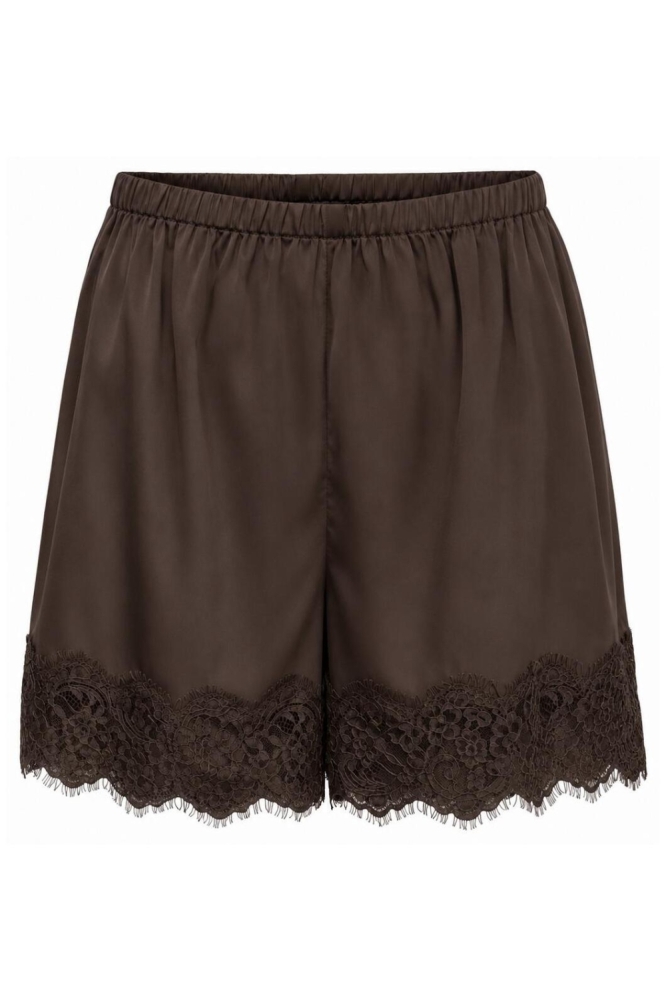 Jacqueline de Yong bruine dames korte broek | Vooraanzicht