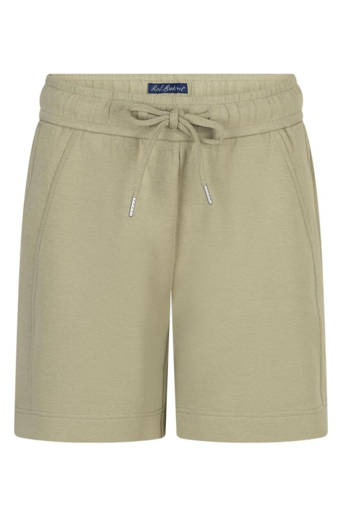 Red Button groene dames korte broek | Vooraanzicht