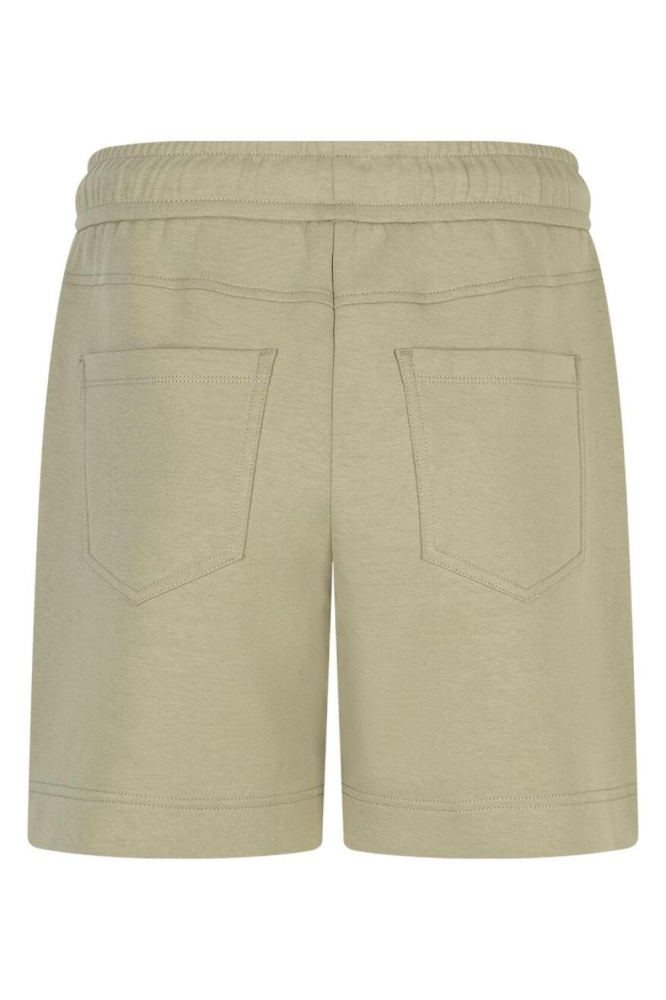 Red Button groene dames korte broek | Achteraanzicht
