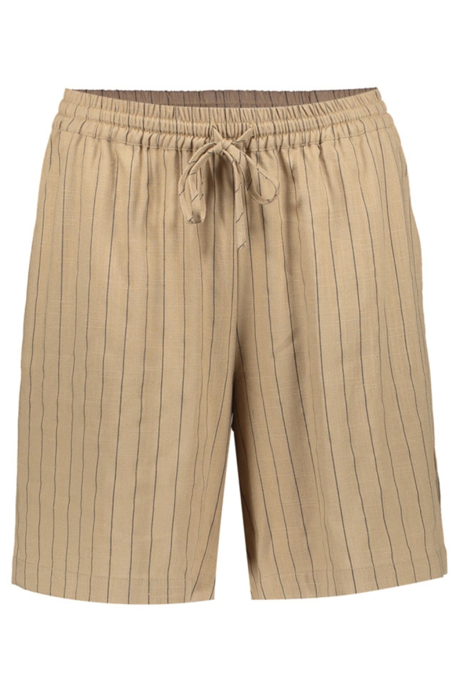 Geisha taupe dames korte broek | Vooraanzicht