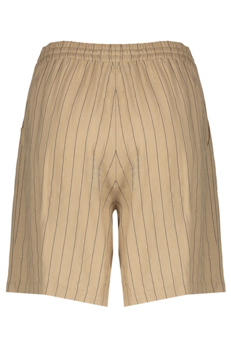 Geisha taupe dames korte broek | Achteraanzicht