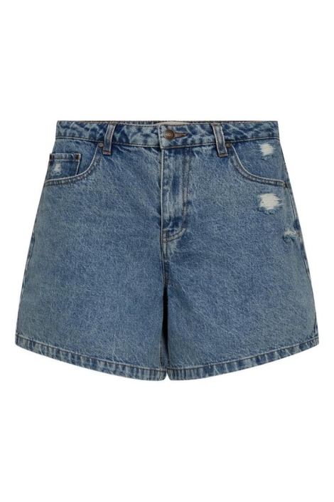 Freequent blauwe dames korte broek | Vooraanzicht