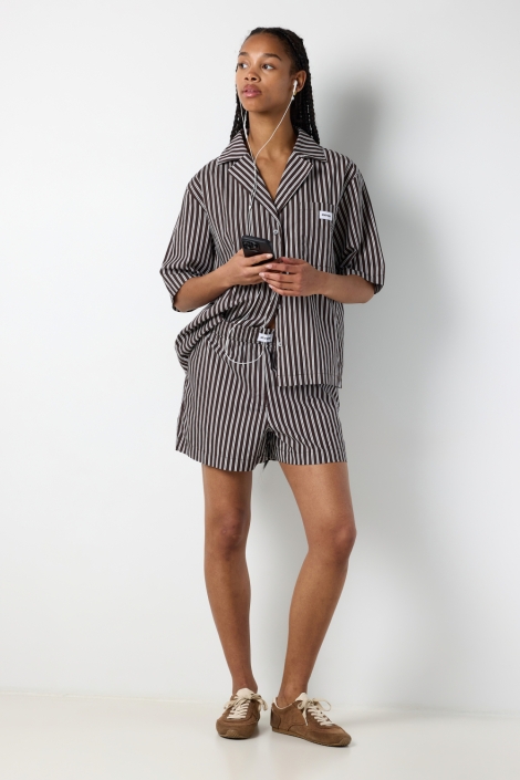 Noisy may bruine dames korte broek | Model