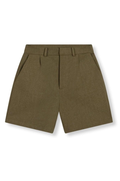 Refined Department groene dames korte broek | Vooraanzicht