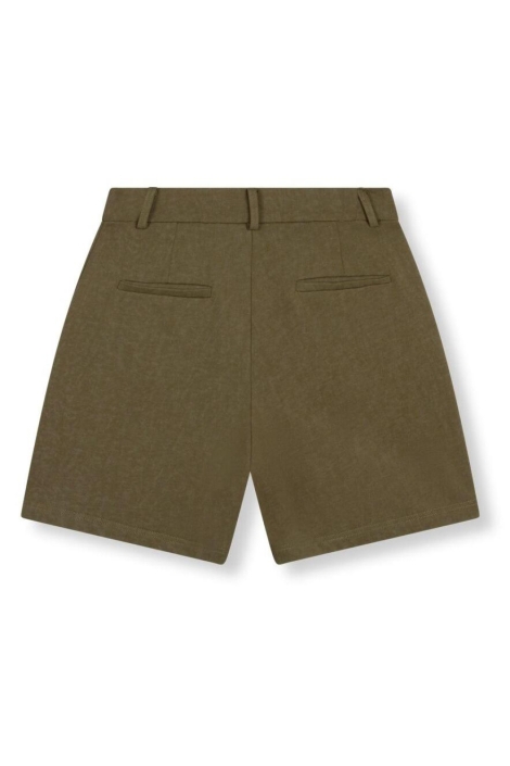 Refined Department groene dames korte broek | Achteraanzicht