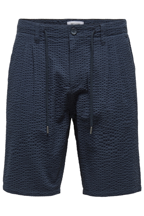 Only & Sons blauwe heren korte broek | Vooraanzicht