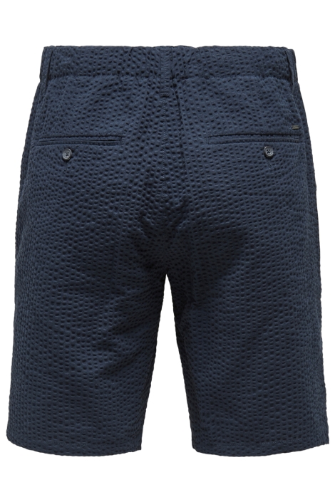 Only & Sons blauwe heren korte broek | Achteraanzicht