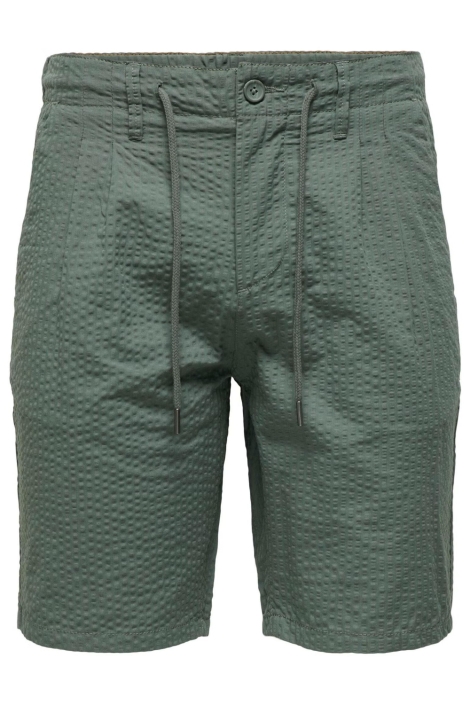 Only & Sons groene heren korte broek | Vooraanzicht