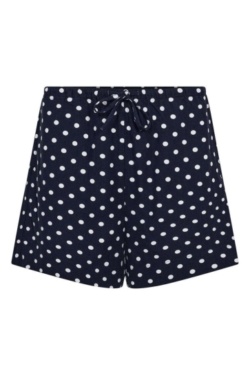 Freequent Broek FQLAVISCO SHORTS 208201 NAVY BLAZERW. BRILLIANT WHITE