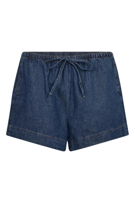 Freequent blauwe dames korte broek | Vooraanzicht