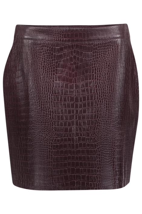 Geisha bordeaux dames rok | Vooraanzicht