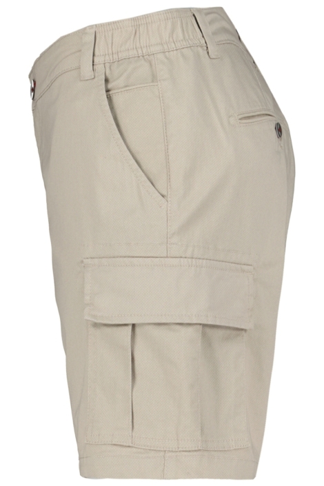 Donders beige heren korte broek | Zijaanzicht