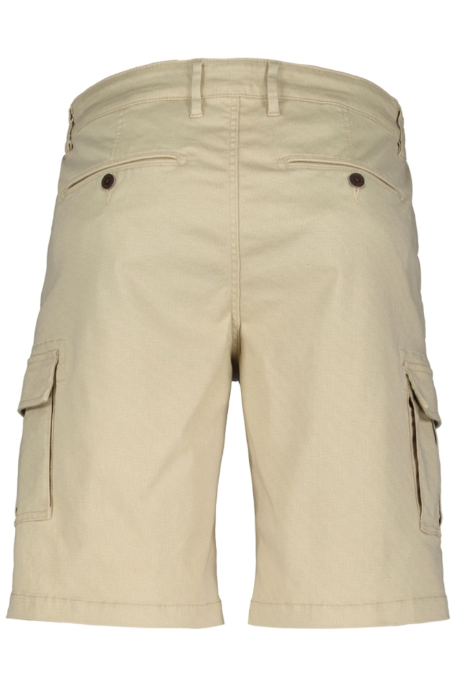 Donders beige heren korte broek | Achteraanzicht