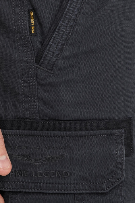PME legend blauwe heren korte broek | Close up