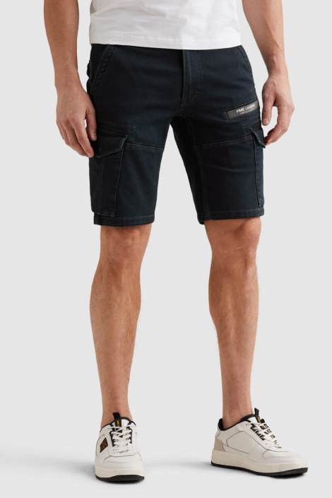 PME legend blauwe heren korte broek | Model vooraanzicht