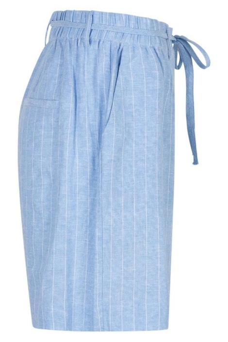 Red Button blauwe dames korte broek | Zijaanzicht