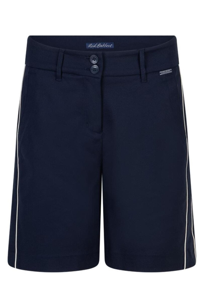 Red Button blauwe dames korte broek | Vooraanzicht