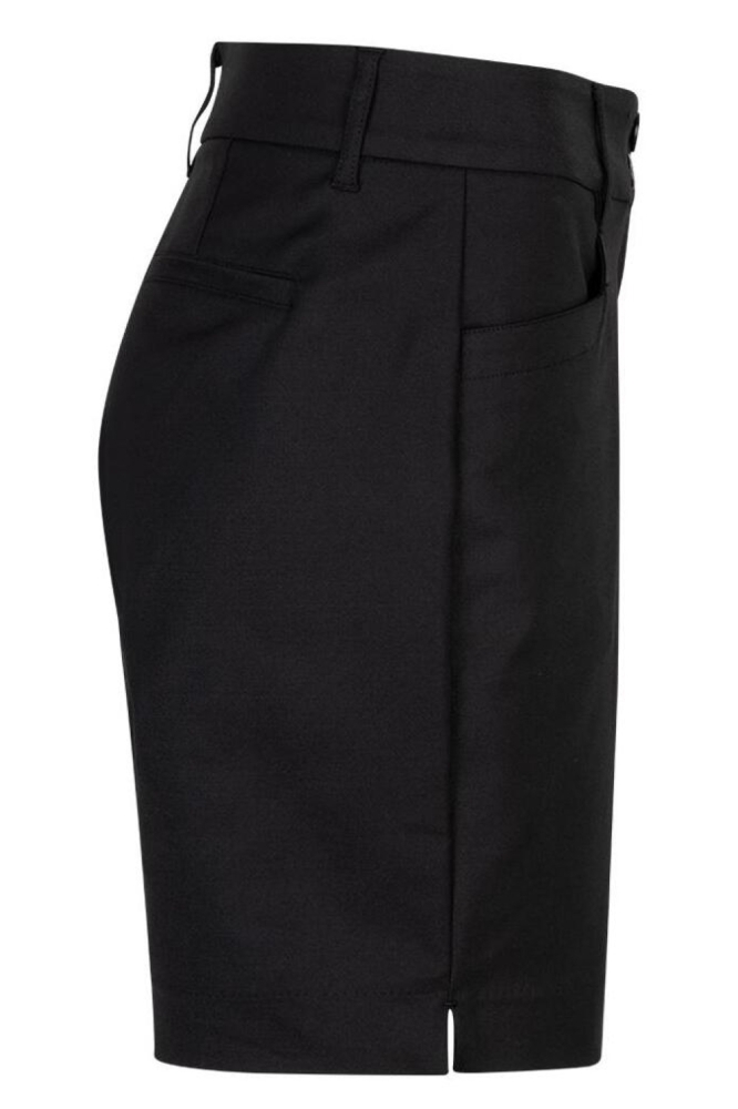 Red Button zwarte dames korte broek | Zijaanzicht