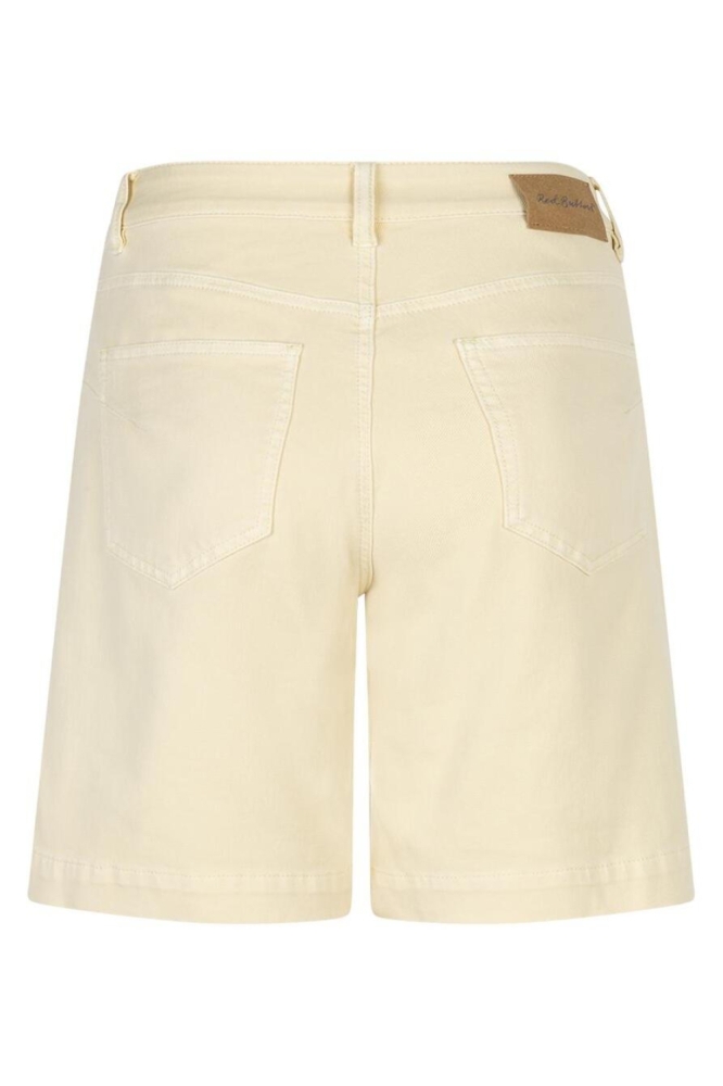 Red Button gele dames korte broek | Achteraanzicht