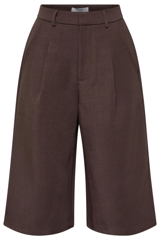 SisterS point bruine dames korte broek | Vooraanzicht